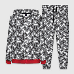 Женский 3D-костюм Шахматист, цвет: 3D-красный