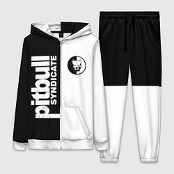Женский 3D-костюм PITBULL SYNDICATE ПИТБУЛЬ, цвет: 3D-белый