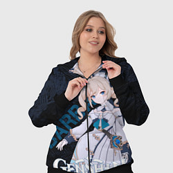 Женский 3D-костюм Барбара Genshin Impact, цвет: 3D-черный — фото 2