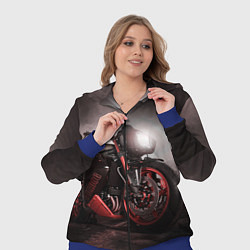 Женский 3D-костюм СУПЕРБАЙК, цвет: 3D-синий — фото 2