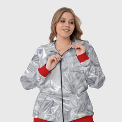 Женский 3D-костюм Голографичная фольга, цвет: 3D-красный — фото 2