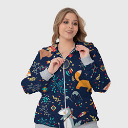 Женский 3D-костюм Звериный арт, цвет: 3D-меланж — фото 2