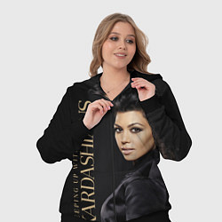 Женский 3D-костюм Семейство Кардашьян, цвет: 3D-черный — фото 2