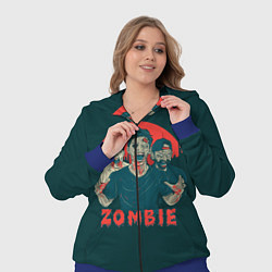 Женский 3D-костюм Zombie, цвет: 3D-синий — фото 2