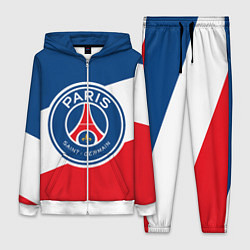 Женский 3D-костюм Paris Saint-Germain FC, цвет: 3D-белый