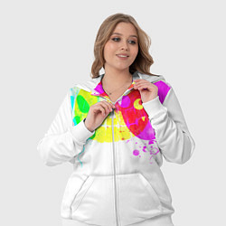 Женский 3D-костюм Призраки Хэллоуина полиэстер, цвет: 3D-белый — фото 2