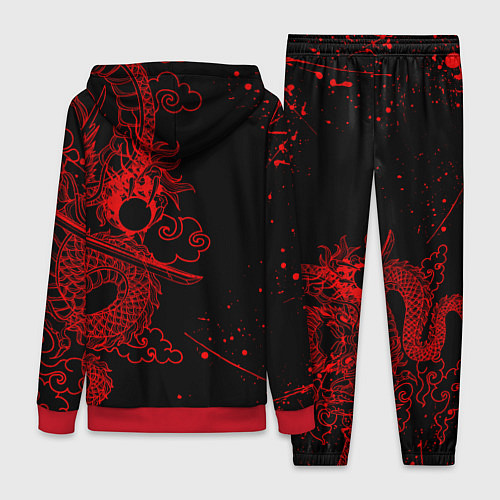 Женский костюм ТОКИЙСКИЕ МСТИТЕЛИ КРАСНЫЙ ДРАКОН / 3D-Красный – фото 2