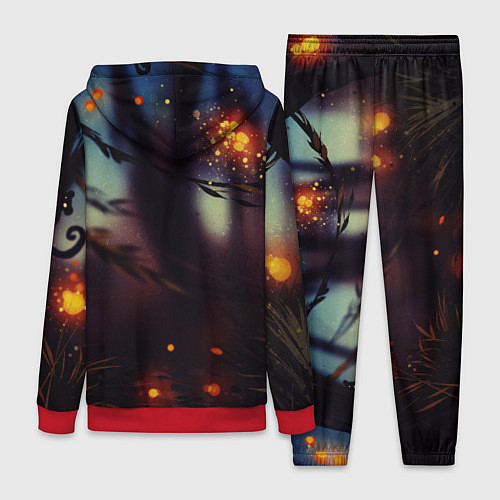 Женский костюм Ху Тао Hu Tao / 3D-Красный – фото 2