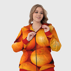 Женский 3D-костюм Мандаринчик чик, цвет: 3D-красный — фото 2