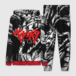 Женский 3D-костюм БЕРСЕРК РИСУНОК BERSERK, цвет: 3D-красный