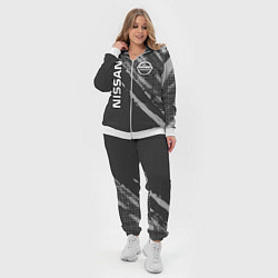 Женский 3D-костюм Nissan Car Ниссан, цвет: 3D-белый — фото 2