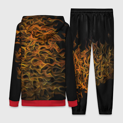 Женский костюм ПЛАМЕННЫЙ ЛЕВ / 3D-Красный – фото 2