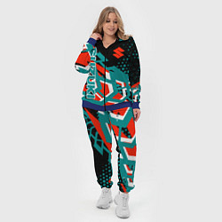Женский 3D-костюм Suzuki Судзуки, цвет: 3D-синий — фото 2