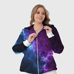 Женский 3D-костюм NEON GALAXY НЕОНОВЫЙ КОСМОС, цвет: 3D-белый — фото 2