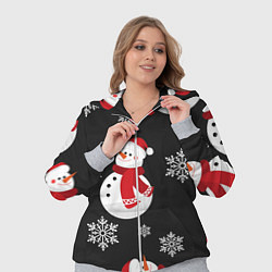 Женский 3D-костюм Снеговик!, цвет: 3D-меланж — фото 2