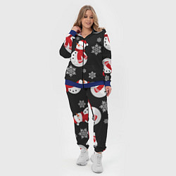 Женский 3D-костюм Снеговик!, цвет: 3D-синий — фото 2