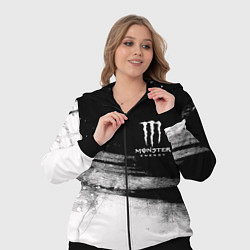 Женский 3D-костюм Monster Energy марка напитка, цвет: 3D-черный — фото 2