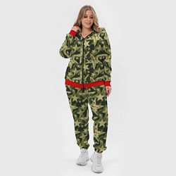 Женский 3D-костюм Star camouflage, цвет: 3D-красный — фото 2