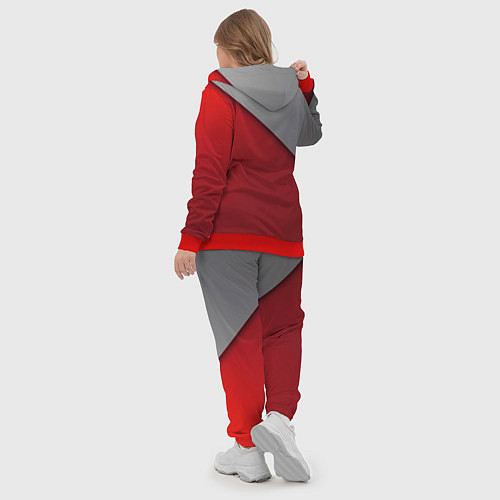 Женский костюм Mitsubishi Texture / 3D-Красный – фото 5