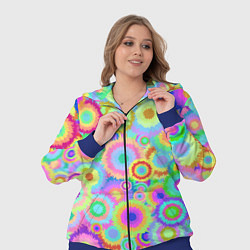 Женский 3D-костюм Disco-Tie-Dye, цвет: 3D-синий — фото 2