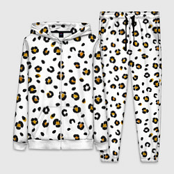Женский 3D-костюм Пятна леопарда leopard spots, цвет: 3D-белый