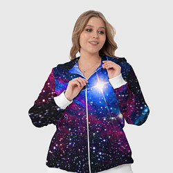 Женский 3D-костюм Открытый космос Star Neon, цвет: 3D-белый — фото 2