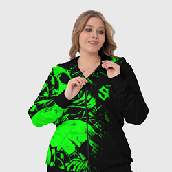 Женский 3D-костюм Сабатон sabaton черепа, цвет: 3D-черный — фото 2