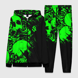 Женский 3D-костюм Сабатон sabaton черепа, цвет: 3D-черный