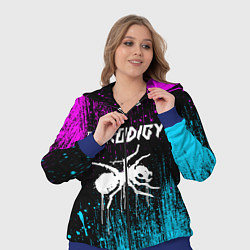 Женский 3D-костюм The prodigy neon, цвет: 3D-синий — фото 2