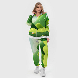 Женский 3D-костюм Вселенная марио, цвет: 3D-белый — фото 2