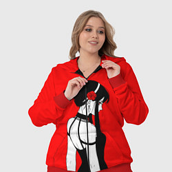 Женский 3D-костюм Spy x Family Йор Форджер, цвет: 3D-красный — фото 2