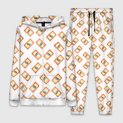 Женский 3D-костюм Пищевая сода, цвет: 3D-белый