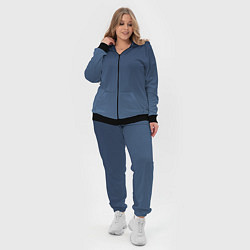 Женский 3D-костюм Gradient Dark Blue, цвет: 3D-черный — фото 2