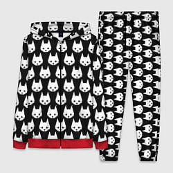 Женский 3D-костюм Stray Pattern, цвет: 3D-красный
