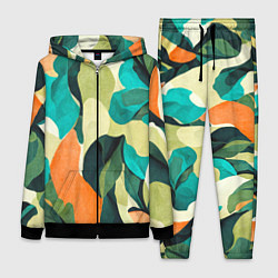 Женский 3D-костюм Multicoloured camouflage, цвет: 3D-черный