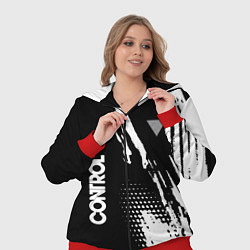 Женский 3D-костюм Control Logo, цвет: 3D-красный — фото 2