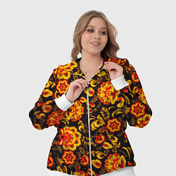 Женский 3D-костюм Хохлома роспись, цвет: 3D-белый — фото 2