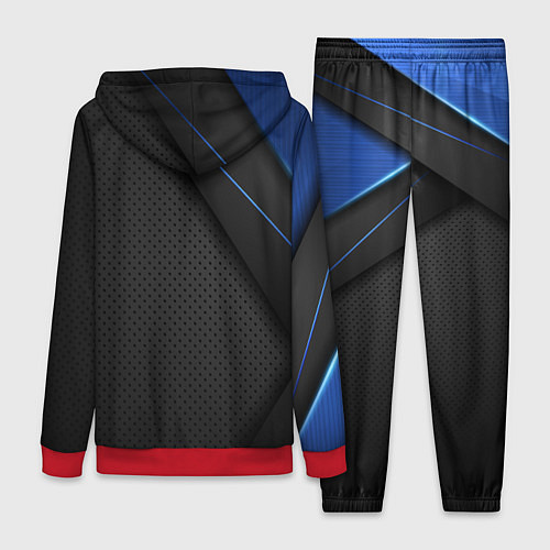 Женский костюм Черно-синий герб России / 3D-Красный – фото 2