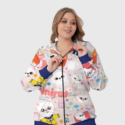 Женский 3D-костюм Skzoo Jinniret pattern cartoon avatar, цвет: 3D-синий — фото 2