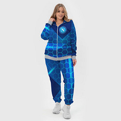 Женский 3D-костюм Napoli Соты абстракция, цвет: 3D-меланж — фото 2
