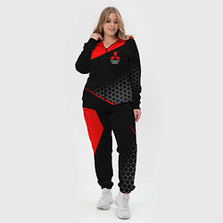 Женский 3D-костюм Mitsubishi - Sportwear, цвет: 3D-черный — фото 2