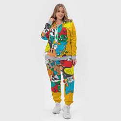 Женский 3D-костюм Дом с приведениями, цвет: 3D-меланж — фото 2