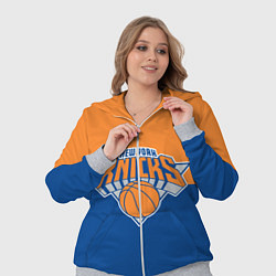 Женский 3D-костюм Нью-Йорк Никс НБА, цвет: 3D-меланж — фото 2