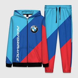 Женский 3D-костюм Bmw - m colors, цвет: 3D-черный
