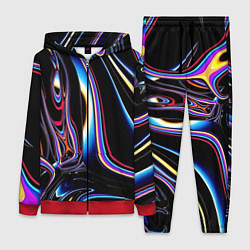 Женский костюм Черный глянец