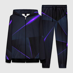 Женский 3D-костюм Geometry stripes neon stiil, цвет: 3D-черный