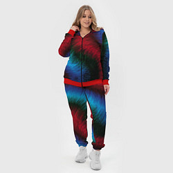 Женский 3D-костюм Буря красок, цвет: 3D-красный — фото 2