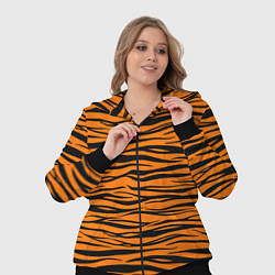 Женский 3D-костюм Тигра, цвет: 3D-черный — фото 2