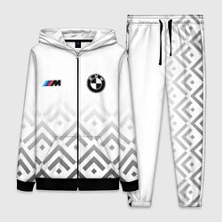 Женский 3D-костюм BMW m power - белый, цвет: 3D-черный