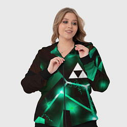 Женский 3D-костюм Zelda разлом плит, цвет: 3D-черный — фото 2